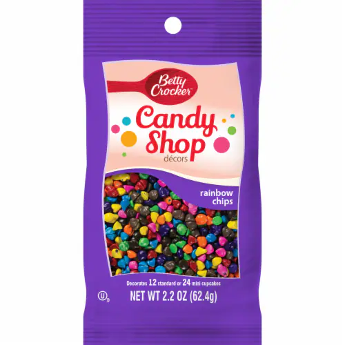 Betty Crocker Decors, Candy Shop, Rainbow Chips