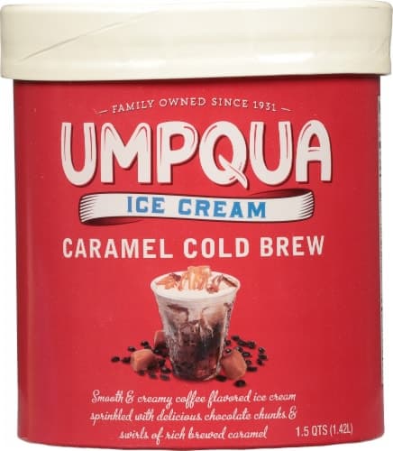 Umpqua Caramel Cold Brew Ice Cream Tub