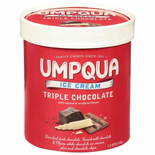 Umpqua Triple Chocolate Ice Cream Tub