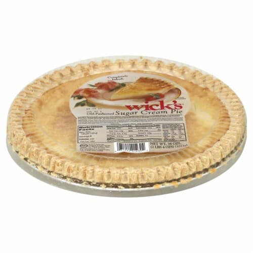 Wicks Pie, Old Fashioned Sugar Cream