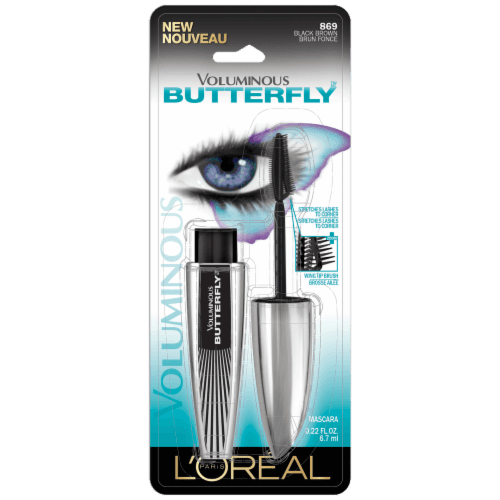 Loreal Voluminous Butterfly Mascara, Black Brown 