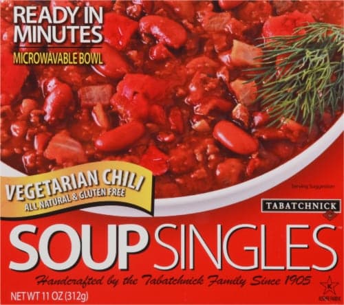 Tabatchnick Soup Singles Vegetarian Chili