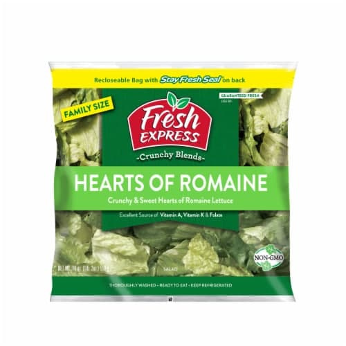 Fresh Express Hearts Of Romaine Lettuce