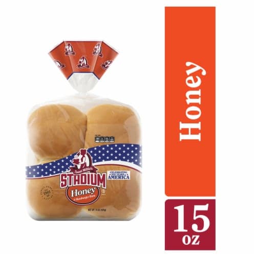 Aunt Millie'S Stadium Honey Hamburger Buns
