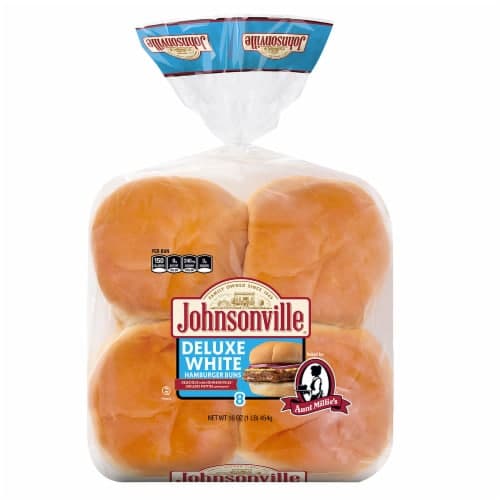 Aunt Millie'S Buns, Deluxe White, Hamburger
