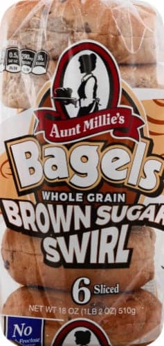 Aunt Millie'S Soft Bagels Brown Sugar Swirl
