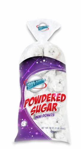 Powder Sugar Tube Donuts