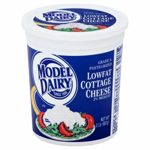 Model Dairy Cottage Cheese, 2% Milkfat, Lowfat