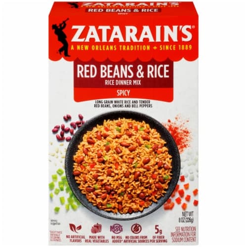 Zatarains New Orleans Style Red Beans And Rice, Spicy