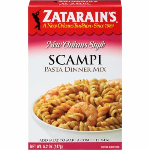 Zatarains Scampi Pasta