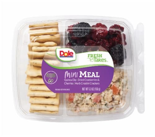 Dole Mini Meal-Quinoa Dip Snack Tray