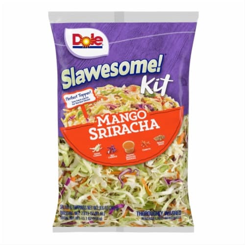Dole Slawesome! Mango Sriracha Salad & Toppings Kit