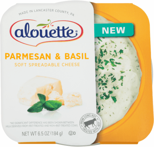 Alouette Parmesan & Basil Soft Spreadable Cheese