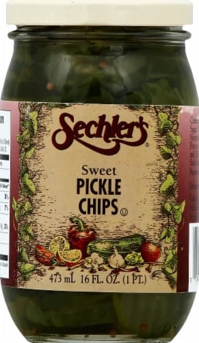 Sechler'S Sweet Pickle Chips