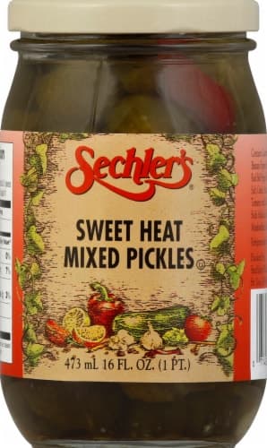 Sechler'S Sweet Heat Mixed Pickles