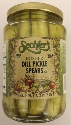 Sechler'S Kosher Spears Pickles