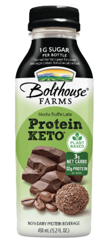 Bolthouse Farms Mocha Truffle Latte Plant-Based Keto Protein Shake