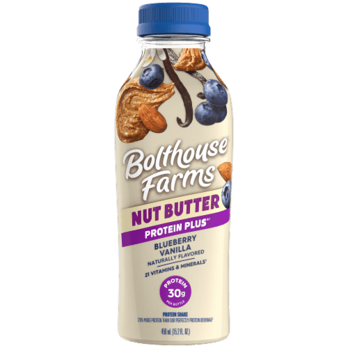 Bolthouse Farms Protein Plus Blueberry Vanilla Almond Butter Nut Butter Smoothie
