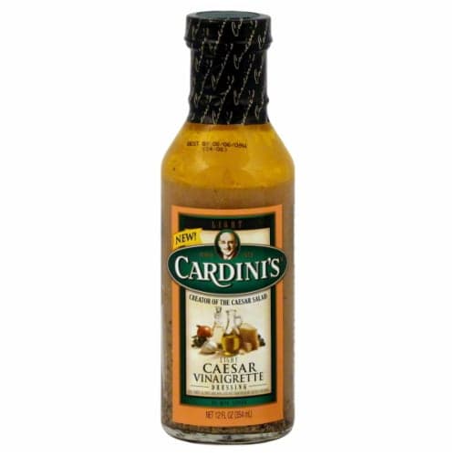 Cardinis Dressing, Light, Caesar Vinaigrette