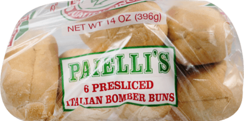 Paielli'S Presliced Italian Bomber Buns