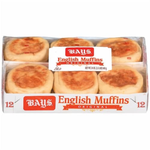Bays Plain English Muffins