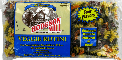 Hodgson Mill Veggie Rotini, Enriched Semolina