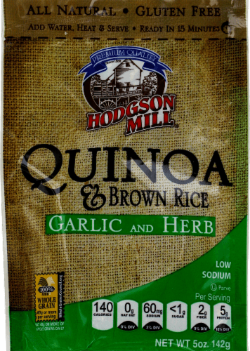 Hodgson Mill Quinoa & Brown Rice, Garlic And Herb