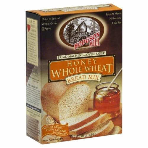 Hodgson Mill Bread Mix, Honey Whole Wheat
