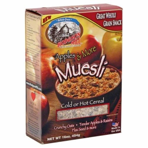 Hodgson Mill Apples & More Muesli Cold Or Hot Cereal