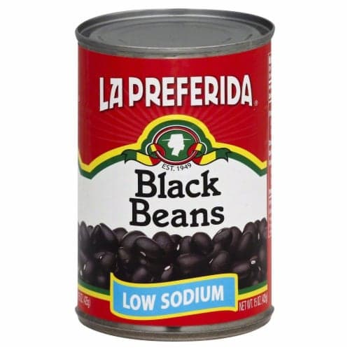 La Preferida Low Sodium Black Beans
