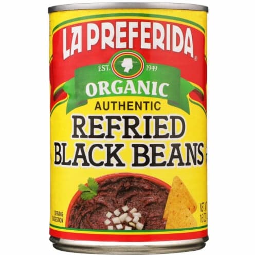 La Preferida Organic Authentic Refried Black Beans