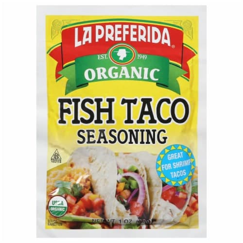 La Preferida Organic Fish Taco Seasoning