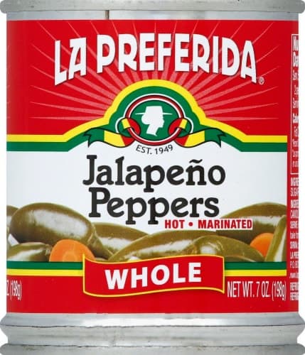 La Preferida Hot Whole Jalapeno Peppers
