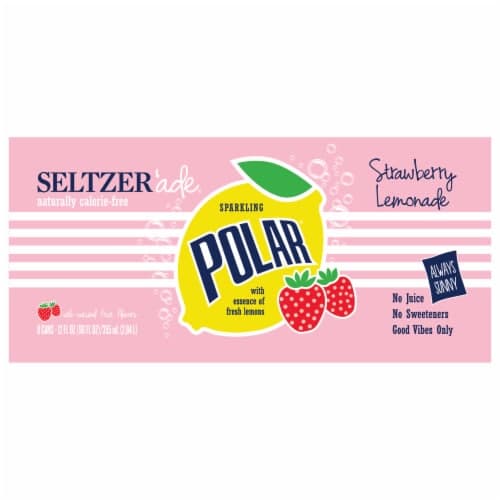 Polar Seltzer Strawberry Lemonade