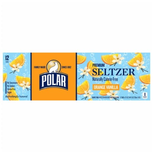 Polar Orange Vanilla Seltzer