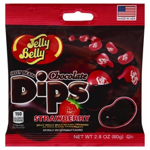 Jelly Belly Strawberry Chocolate Dips