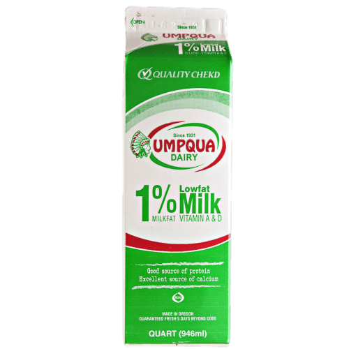 Umpqua Dairy 1% Milk