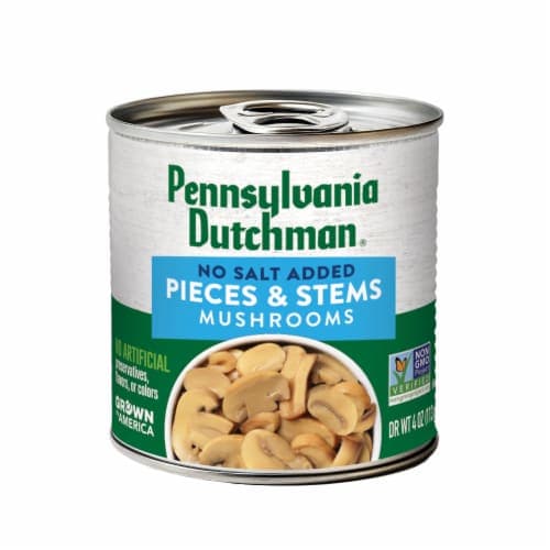 Pennsylvania Dutchman No Salt Added Mushroom Stems And