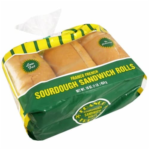 Franco French Sourdough Sandwich Rolls