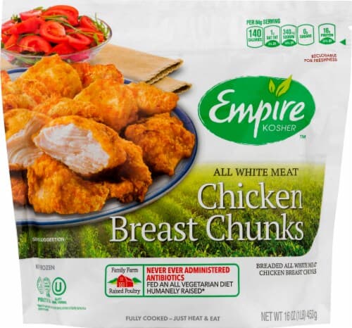 Empire Kosher Breaded Chicken Breast Chunks