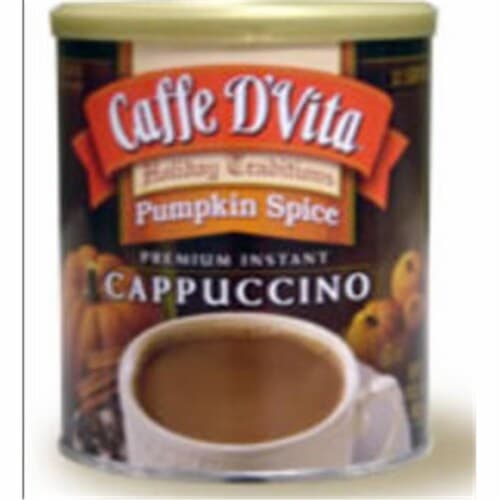 Caffe D Vita Cappuccino, Premium Instant, Pumpkin Spice