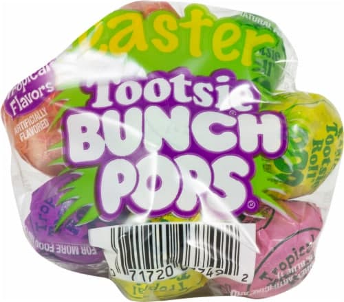 Tootsie Roll Tropical Easter Bunch Pops