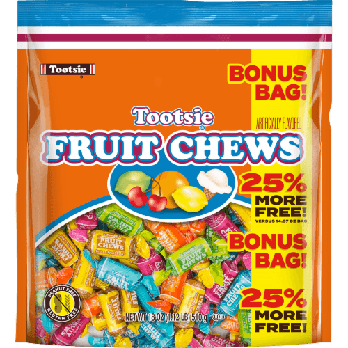 Tootsie Fruit Chews Bonus Bag
