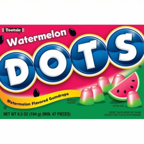 Dots Watermelon Flavored Gum Drops