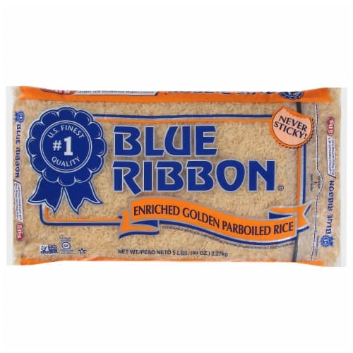 Blue Ribbon Enriched Golden Parboiled Rice