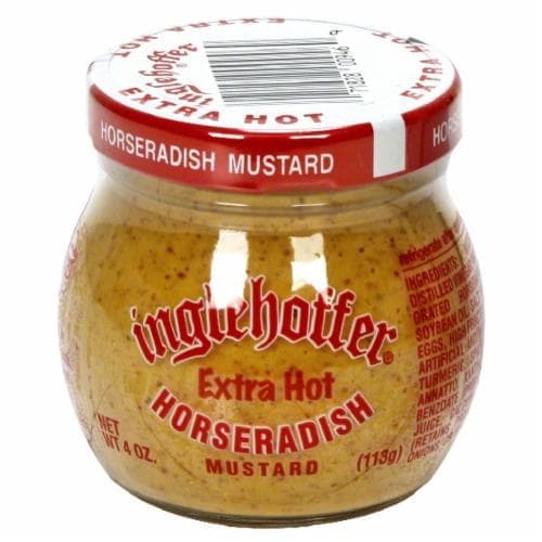 Inglehoffer Mustard, Horseradish, Extra Hot
