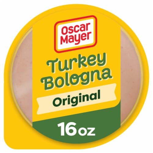 Oscar Mayer Turkey Bologna Sliced Lunch Meat With 50% Lower Fat