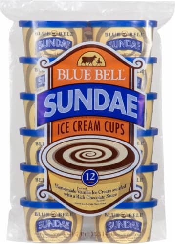 Blue Bell Sundae