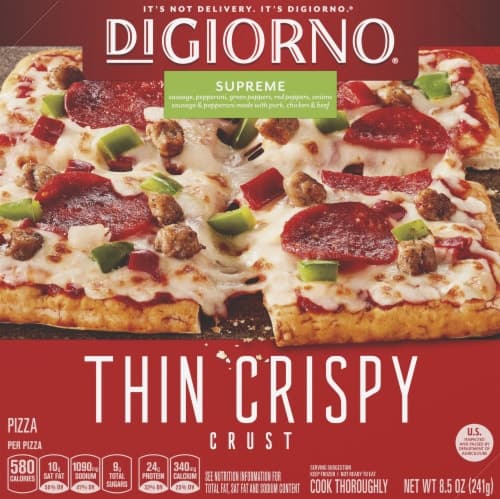 Digiorno Thin Crispy Crust Supreme Pizza