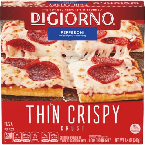 Digiorno  Pizza -  Pepperoni Pizza - Personal Pizza - Thin Crust Pizza
